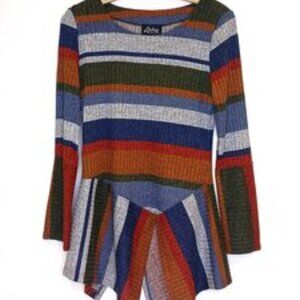 Artex Long Sleeve Striped Top